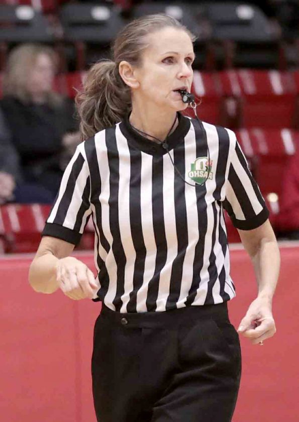 female basketball referee